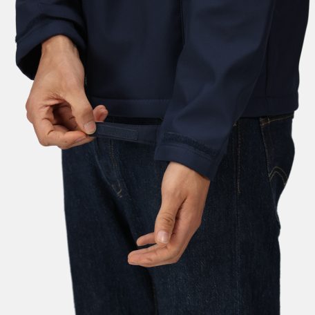 Regatta RETRA701 VENTURER 3 LAYER HOODED PRINTABLE SOFTSHELL JACKET L