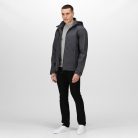 Regatta RETRA701 VENTURER 3 LAYER HOODED PRINTABLE SOFTSHELL JACKET 2XL