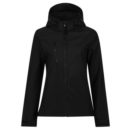 Regatta RETRA702 WOMEN'S VENTURER 3 LAYER HOODED PRINTABLE SOFTSHELL JACKET 14