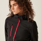 Regatta RETRA702 WOMEN'S VENTURER 3 LAYER HOODED PRINTABLE SOFTSHELL JACKET 14