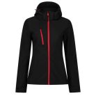 Regatta RETRA702 WOMEN'S VENTURER 3 LAYER HOODED PRINTABLE SOFTSHELL JACKET 16