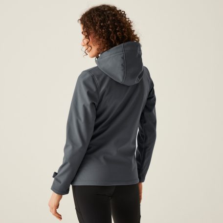 Regatta RETRA702 WOMEN'S VENTURER 3 LAYER HOODED PRINTABLE SOFTSHELL JACKET 16