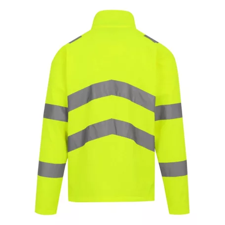 Regatta RETRA712 HI-VIS PRO CONTRACT ABLAZE 2 LAYER SOFTSHELL JACKET (CLASS 3) S
