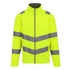   Regatta RETRA712 HI-VIS PRO CONTRACT ABLAZE 2 LAYER SOFTSHELL JACKET (CLASS 3) XL