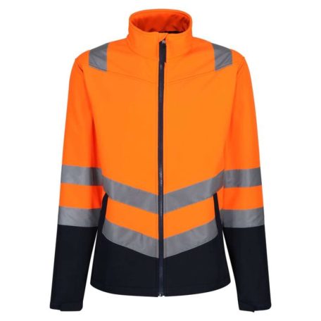 Regatta RETRA722 PRO HI-VIS SOFTSHELL JACKET S
