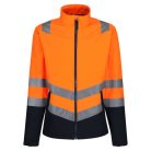 Regatta RETRA722 PRO HI-VIS SOFTSHELL JACKET XL