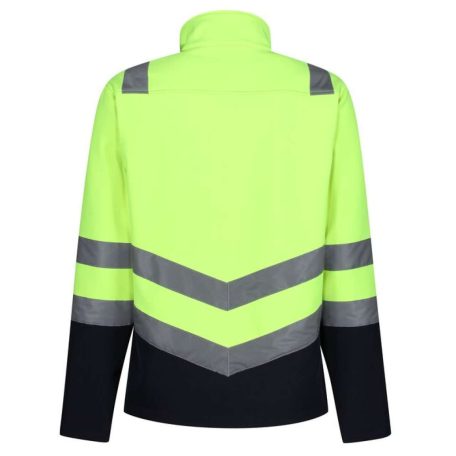 Regatta RETRA722 PRO HI-VIS SOFTSHELL JACKET 2XL