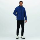 RETRF603 THORNLY MEN - FULL ZIP MARL FLEECE
