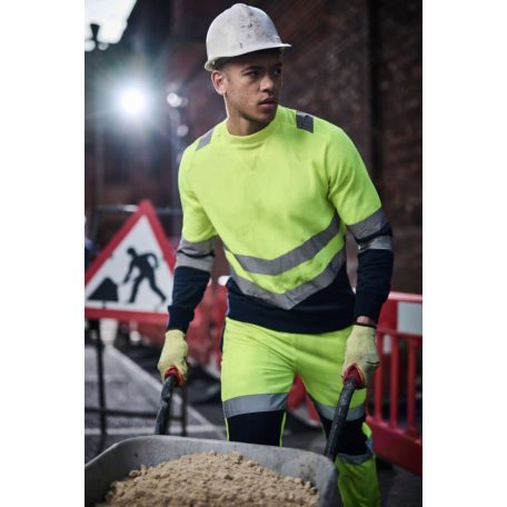 Regatta RETRF656 PRO HI-VIS SWEAT TOP 3XL