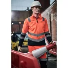 Regatta RETRF660 PRO HI-VIS HALF ZIP FLEECE TOP S