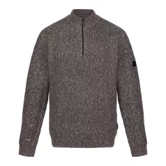 Regatta RETRF673 SOLOMON ZIP-NECK KNITTED PULLOVER XL