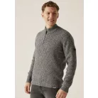 Regatta RETRF673 SOLOMON ZIP-NECK KNITTED PULLOVER XL