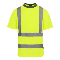 Regatta RETRS270 HI-VIS PRO CONTRACT T-SHIRT L