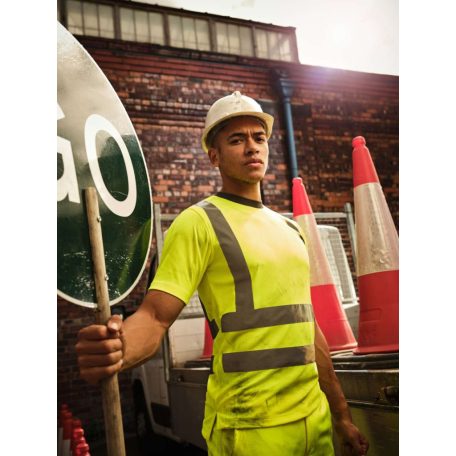 Regatta RETRS270 HI-VIS PRO CONTRACT T-SHIRT M