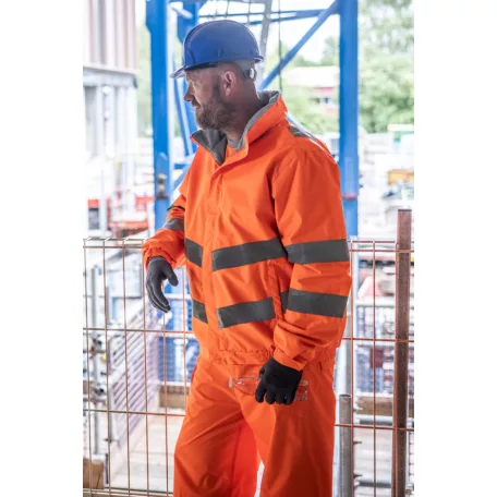 Regatta RETRW457 HI-VIS PRO CONTRACT DOVER JACKET 3XL