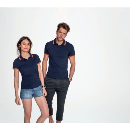 SOL'S Pasadena férfi galléros póló