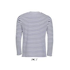 SOL'S Marine Men hosszú ujjú csíkos póló