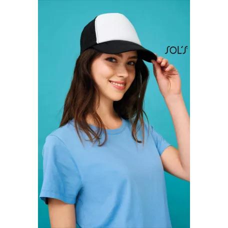 SOL'S SO01668 SOL'S BUBBLE - FIVE PANEL MESH CAP U