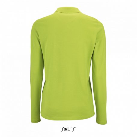 SOL'S Perfect Women női hosszú ujjú galléros póló