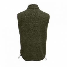   SOL'S SO04041 unisex polár mellény fényvisszaverő / láthatósági cipzárhúzóval