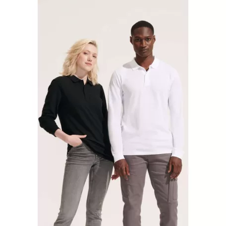 SOL'S SO04241 SOL'S PLANET LSL - UNISEX LONG SLEEVE POLO SHIRT 3XL