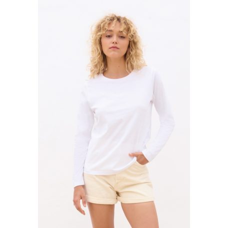 SOL'S Monarch női hosszú ujjú póló kerek nyakkal