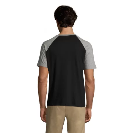 SOL'S Funky két színű férfi póló raglán ujjal