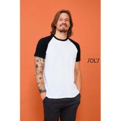 SOL'S Funky két színű férfi póló raglán ujjal