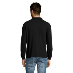 SOL'S Winter II hosszú ujjú férfi galléros póló