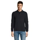 SOL'S Winter II hosszú ujjú férfi galléros póló