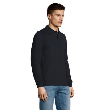 SOL'S Winter II hosszú ujjú férfi galléros póló