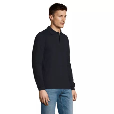 SOL'S Winter II hosszú ujjú férfi galléros póló