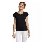 SOL'S MOON V nyakú női divatpóló