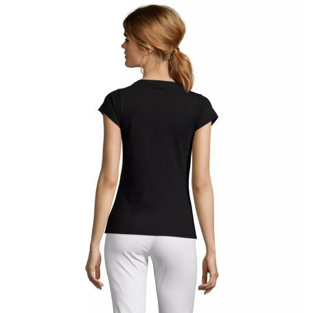 SOL'S MOON V nyakú női divatpóló