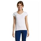 SOL'S MOON V nyakú női divatpóló