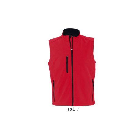 SO46601 SOL'S RALLYE MEN - SLEEVELESS SOFTSHELL JACKET