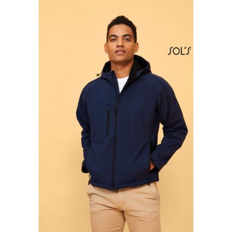 SO46602 SOL'S REPLAY MEN - HOODED SOFTSHELL