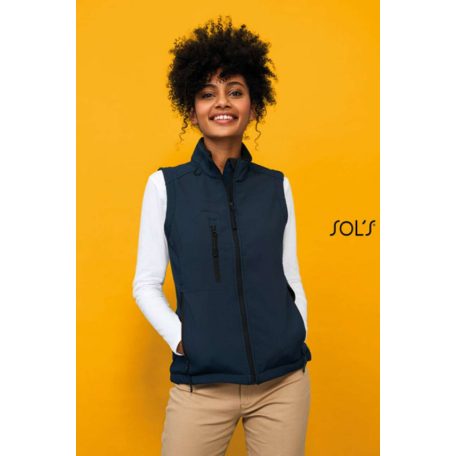 SO46801 SOL'S RALLYE WOMEN - SLEEVELESS SOFTSHELL JACKET