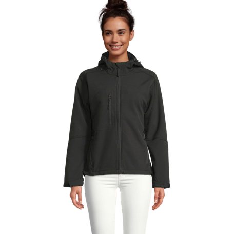 Sol's Replay női kapucnis softshell kabát