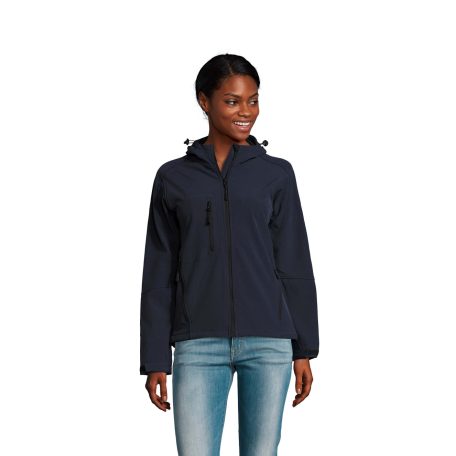 Sol's Replay női kapucnis softshell kabát