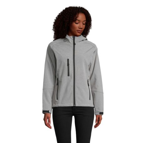 Sol's Replay női kapucnis softshell kabát
