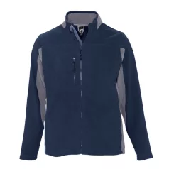   SO55500 SOL'S NORDIC - MEN’S TWO-COLOUR ZIPPED FLEECE JACKET