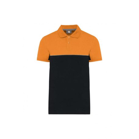 Designed To Work WK210 UNISEX ECO-FRIENDLY TWO-TONE SHORT SLEEVE POLO SHIRT XS
