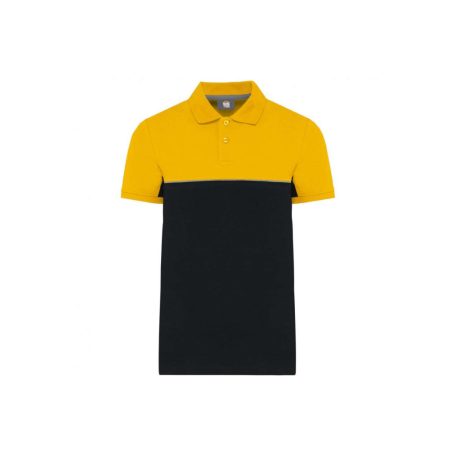 Designed To Work WK210 UNISEX ECO-FRIENDLY TWO-TONE SHORT SLEEVE POLO SHIRT 2XL