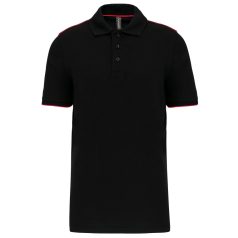   Designed To Work WK270 MEN'S SHORT-SLEEVED CONTRASTING DAYTODAY POLO SHIRT L