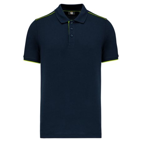 Designed To Work WK270 MEN'S SHORT-SLEEVED CONTRASTING DAYTODAY POLO SHIRT L