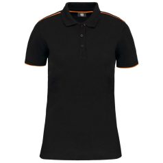   Designed To Work WK271 LADIES' SHORT-SLEEVED CONTRASTING DAYTODAY POLO SHIRT XS