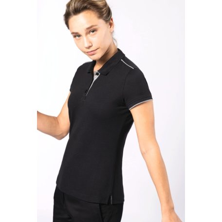Designed To Work WK271 LADIES' SHORT-SLEEVED CONTRASTING DAYTODAY POLO SHIRT 2XL