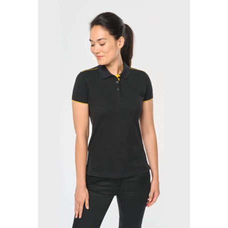 Designed To Work WK271 LADIES' SHORT-SLEEVED CONTRASTING DAYTODAY POLO SHIRT 2XL