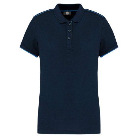 Designed To Work WK271 LADIES' SHORT-SLEEVED CONTRASTING DAYTODAY POLO SHIRT 2XL